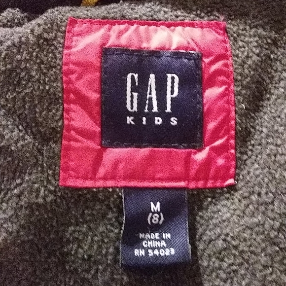 Gap puffer kids coat size M 8 - Picture 4 of 4